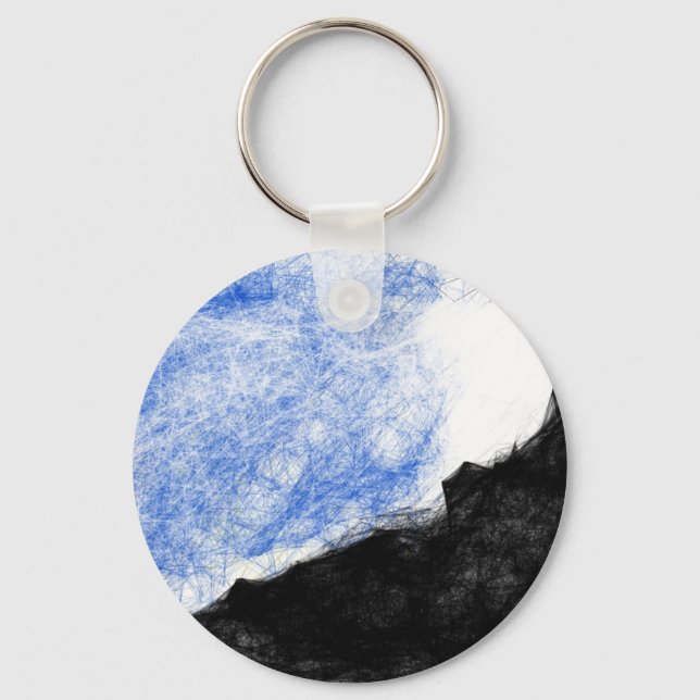 Chaveiro Montanha rochosa e sonho (Frente)