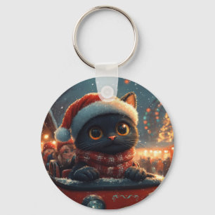 Chaveiro Montanha Russa do Gato Preto de Natal