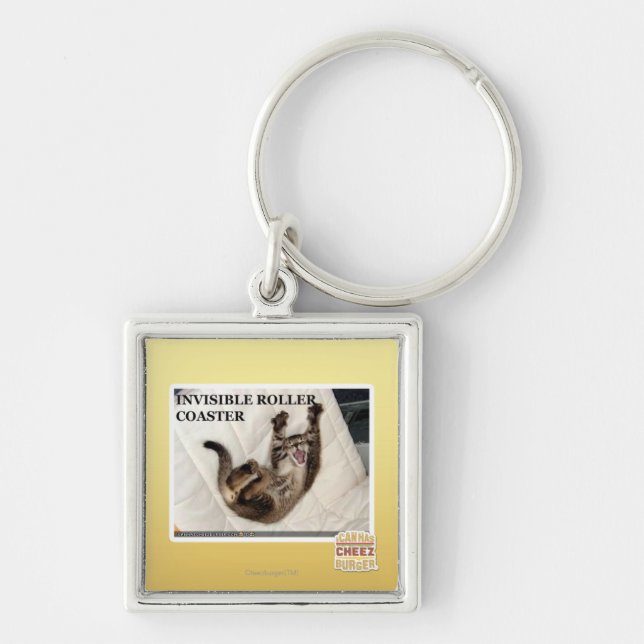 Chaveiro Montanha russa invisível (Frente)