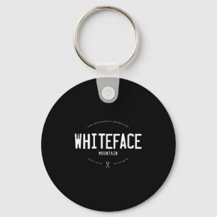 Chaveiro Montanha Whiteface Nova York Gráfico Distressed Vi