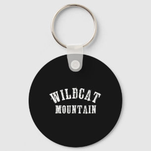 Chaveiro Montanha Wildcat Grungy Rústico Artesanal Esquiado