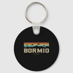 Chaveiro Montanhas Bormio Itália Caminhada Ao Ar Livre Retr