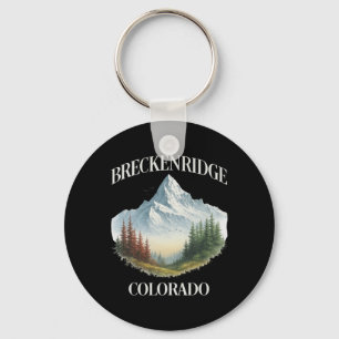 Chaveiro Montanhas de Neve Breckenridge Esqui Caminhada Col
