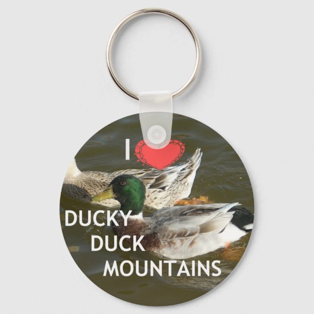 Chaveiro Montanhas de pato. (Frente)