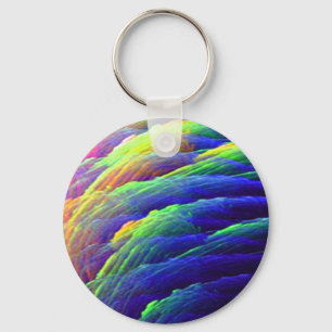 Chaveiro Montanhas do Rainbow Wispy Feather