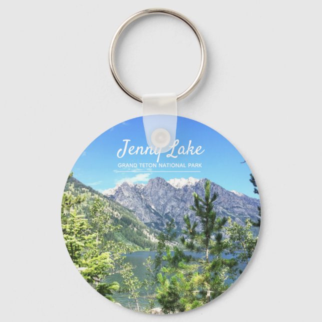 Chaveiro Montanhas e lago Jenny | Grand Teton Park (Frente)