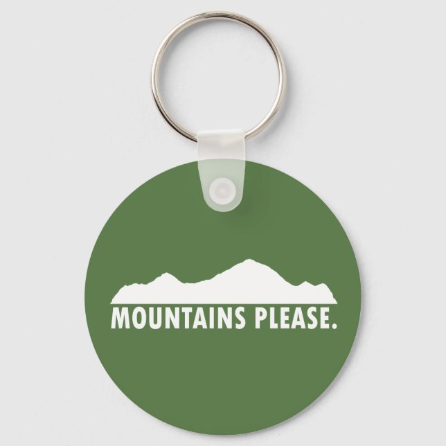 Chaveiro Montanhas, por favor (Frente)