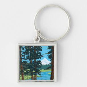 Chaveiro Montante do rio de Metolius, Oregon