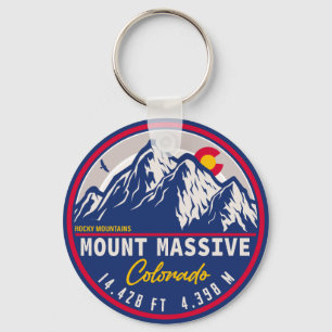 Chaveiro Monte Massive Colorado - 14ers fourteener caminhan