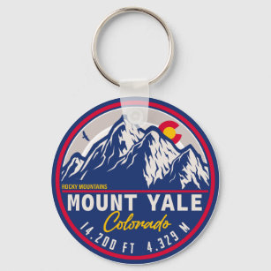Chaveiro Monte Yale Colorado - 14ers fourteener caminhando