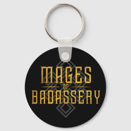 Chaveiro Monty & Strong - Mages of Badassery Keychain