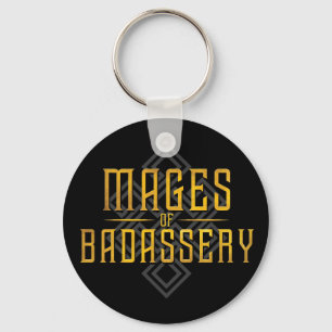 Chaveiro Monty & Strong - Mages of Badassery Keychain