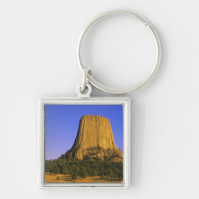 Chaveiro Monumento Nacional Devils Tower em Wyoming (Frente)