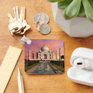 Chaveiro Monumentos   Visão Colorida do Taj Mahal