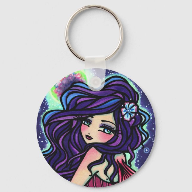 Chaveiro Moon Glow Fairy Fantasy Sereia (Frente)
