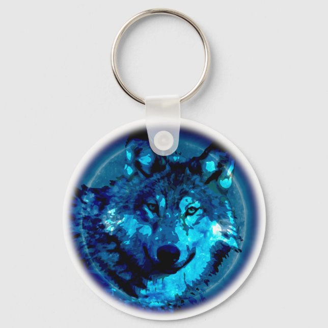 Chaveiro Moon Wolf (Frente)
