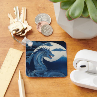 Chaveiro Moonlit Dragon of Fuji Keychain