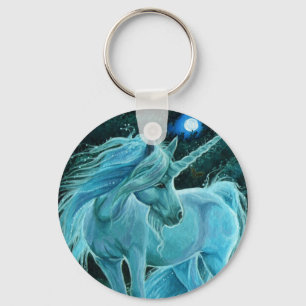 Chaveiro Moonlit Glade ~ Unicorn Keyring