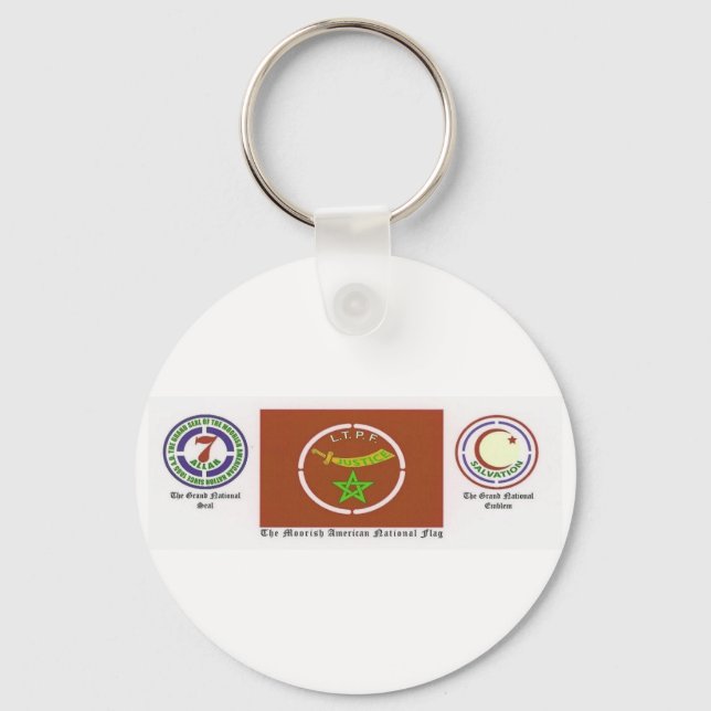 Chaveiro Moorish American Key Chain (Frente)