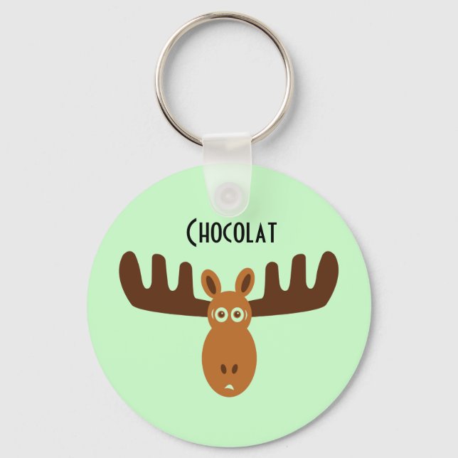 Chaveiro Moose Head_Chocolat (Frente)