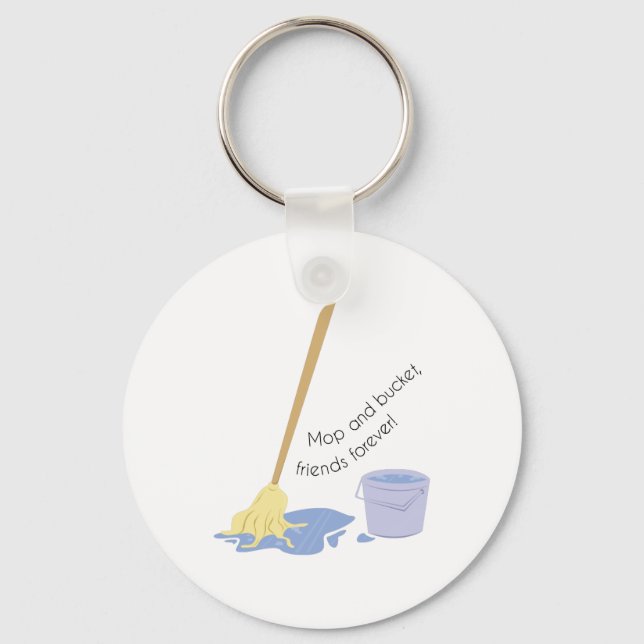 Chaveiro Mop And Bucket (Frente)