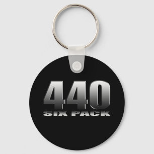 Chaveiro Mopar Dodge 440 Seis Pack