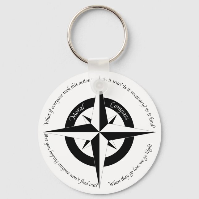 Chaveiro Moral Compass (Frente)