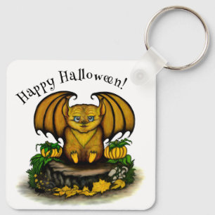 Chaveiro Morcego Fofo de Halloween