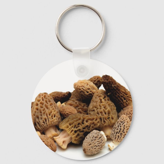 Chaveiro Morel Mushroom (Frente)