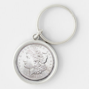 CHAVEIRO MORGAN SILVER DOLLAR