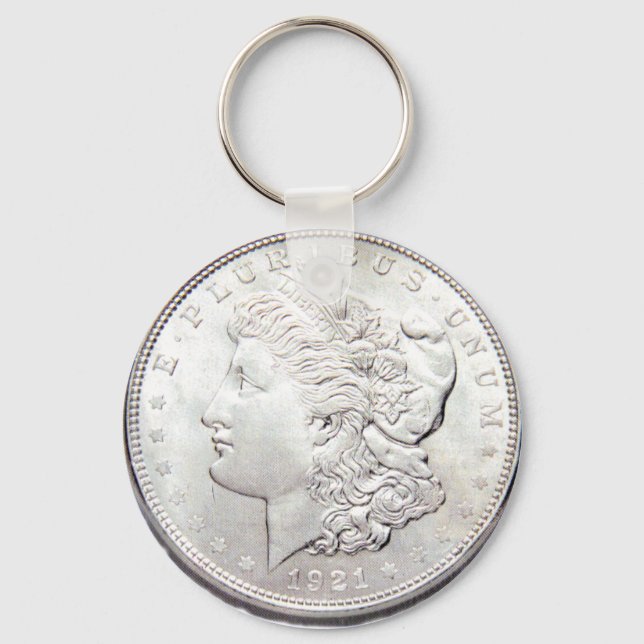 CHAVEIRO MORGAN SILVER DOLLAR (Frente)