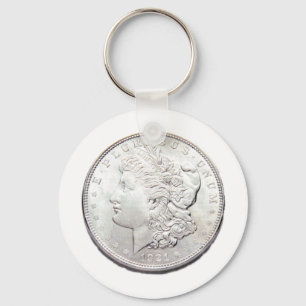 CHAVEIRO MORGAN SILVER DOLLAR