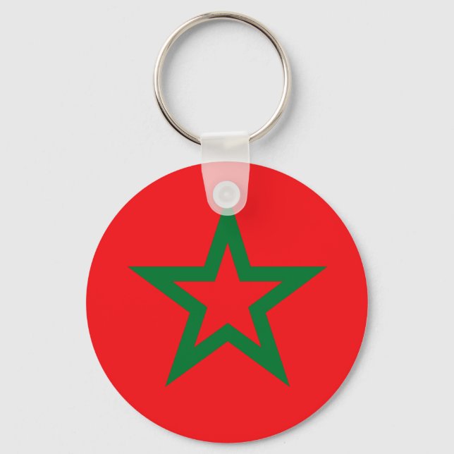Chaveiro Moroccan Flag T-shirts and Gifts (Frente)