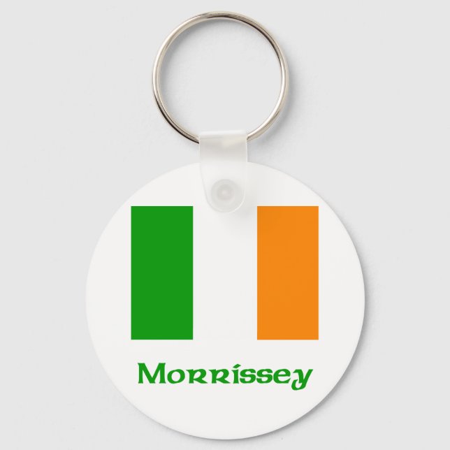 Chaveiro Morrissey Irish Flag (Frente)