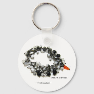 Chaveiro Morte de uma corrente chave do boneco de neve