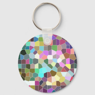 Chaveiro Mosaico da flor