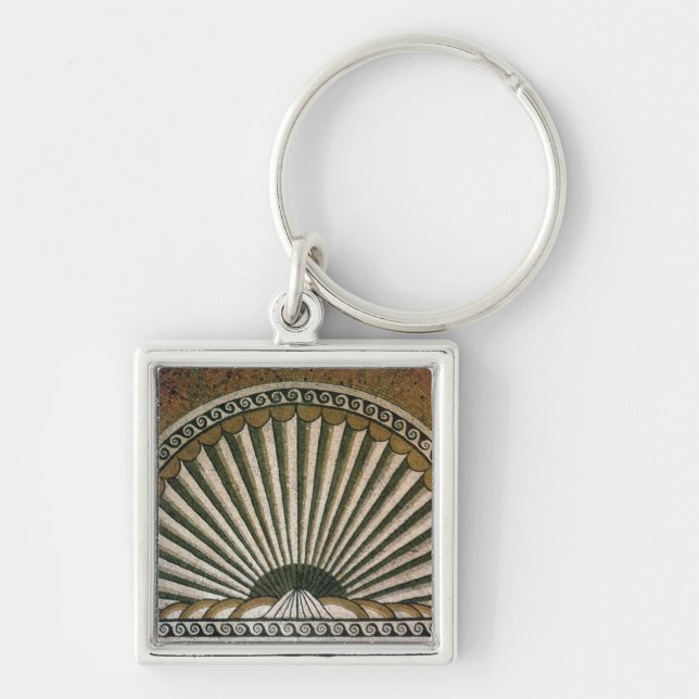 Chaveiro Mosaico de Shell, ANÚNCIO de construção do Insula (Frente)