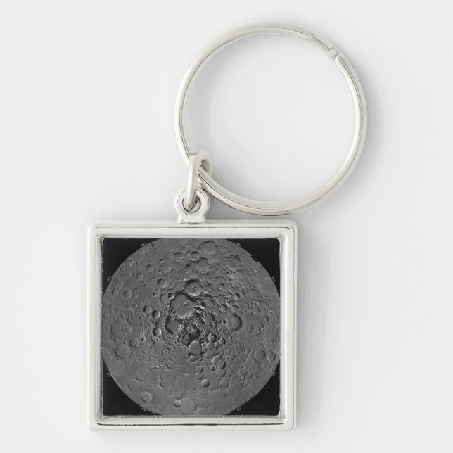 Chaveiro Mosaico lunar da região polar norte do m (Frente)