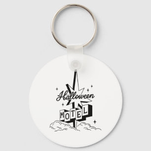 Chaveiro Motel Retro Halloween Traga Vintage Assustadora