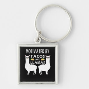 Chaveiro Motivado Por Tacos E Lamas Alpaca Taco