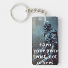 Chaveiro Motivational Quote Keyring | Positive Gift for Fri