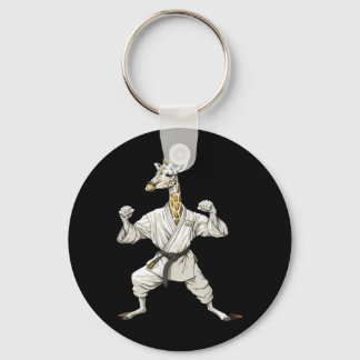 Chaveiro Motivo de Girafa de Karatê Taekwondo Jiu-Jitsu Mma