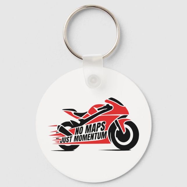 Chaveiro Motocicleta Esportiva (Frente)