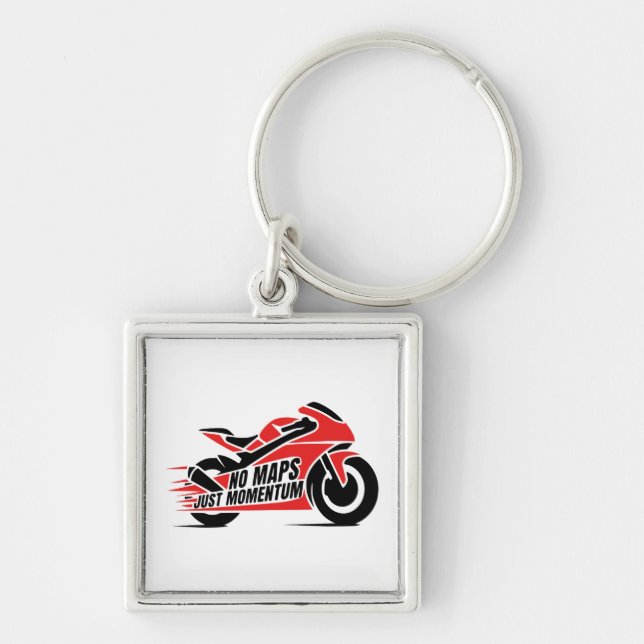 Chaveiro Motocicleta Esportiva (Frente)