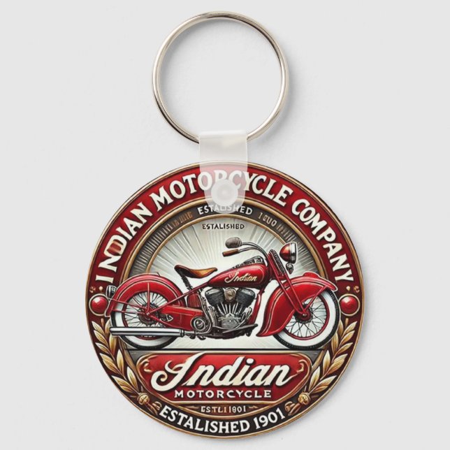 Chaveiro Motocicleta Indian (Frente)