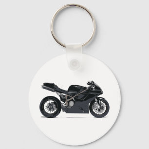 Chaveiro Motocicleta preta rápida