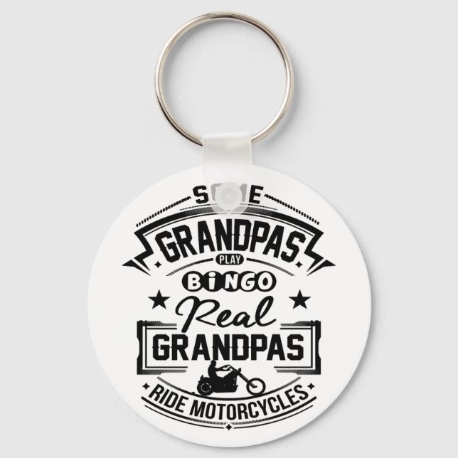 Chaveiro Motocicletas Real Grandpas (Frente)
