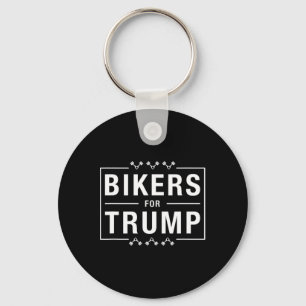Chaveiro Motociclistas Para Trump Republicano Conservador M
