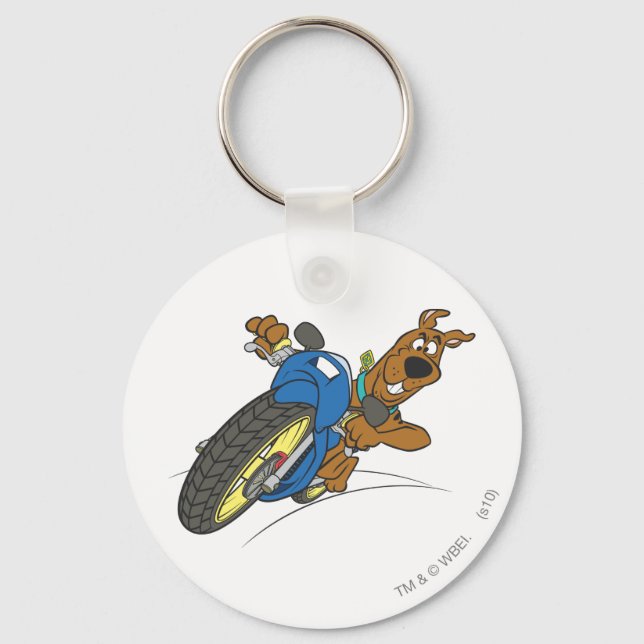 Chaveiro Motociclo Scooby-Doo (Frente)