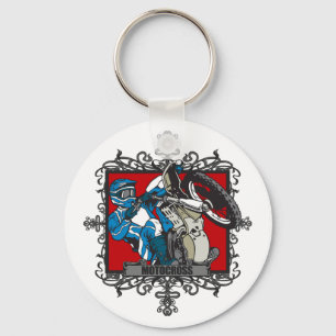 Chaveiro Motocross agressivo